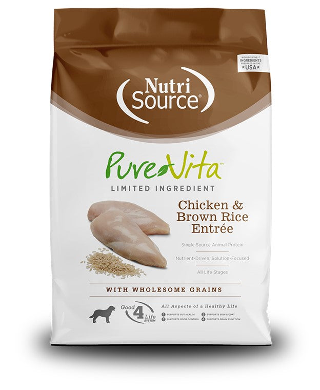Pure Vita CHK &amp; Brown Rice 4 lb