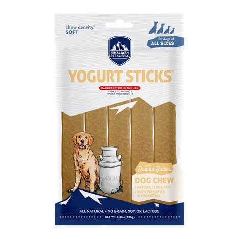 HIMALAYAN YOGURT STICKS PEANUT BUTTER 4.8OZ