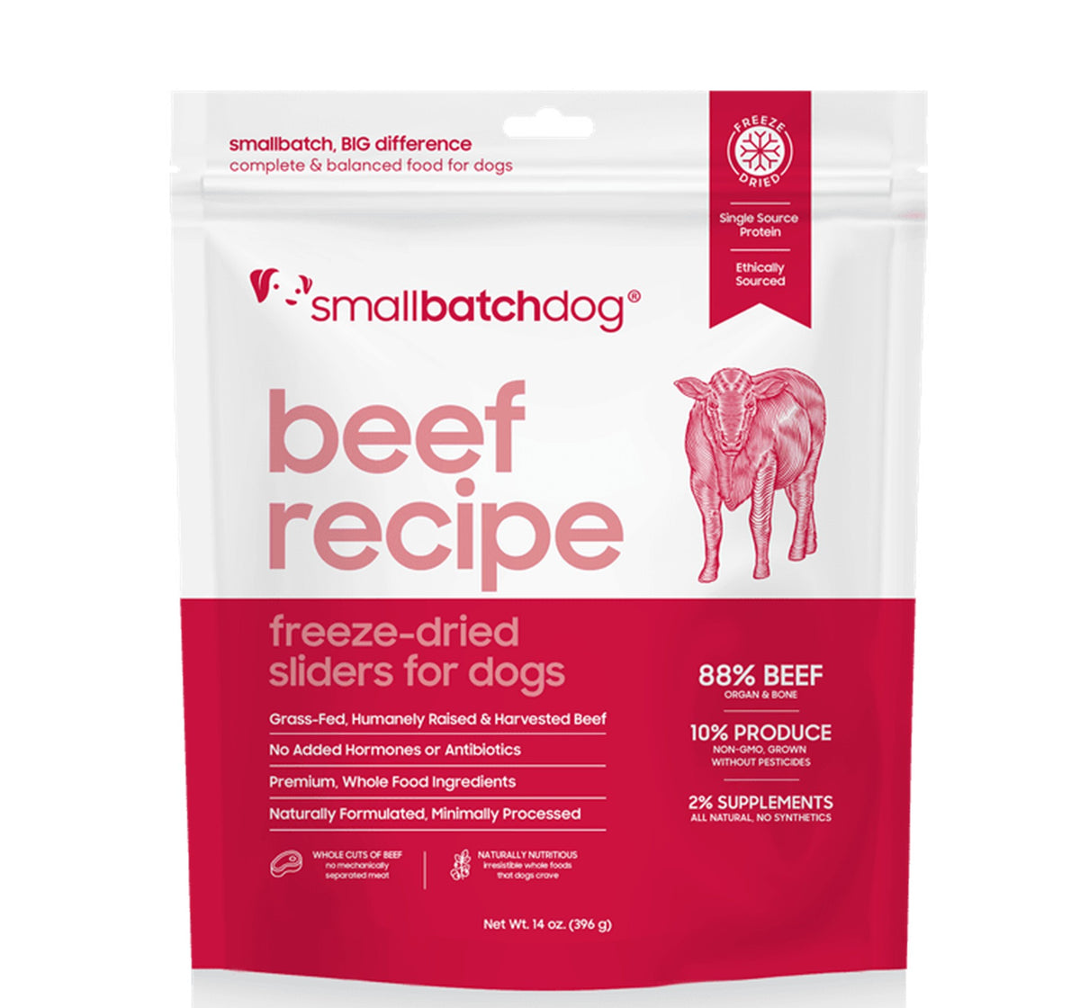 Smallbatch F/D Beef 14 oz