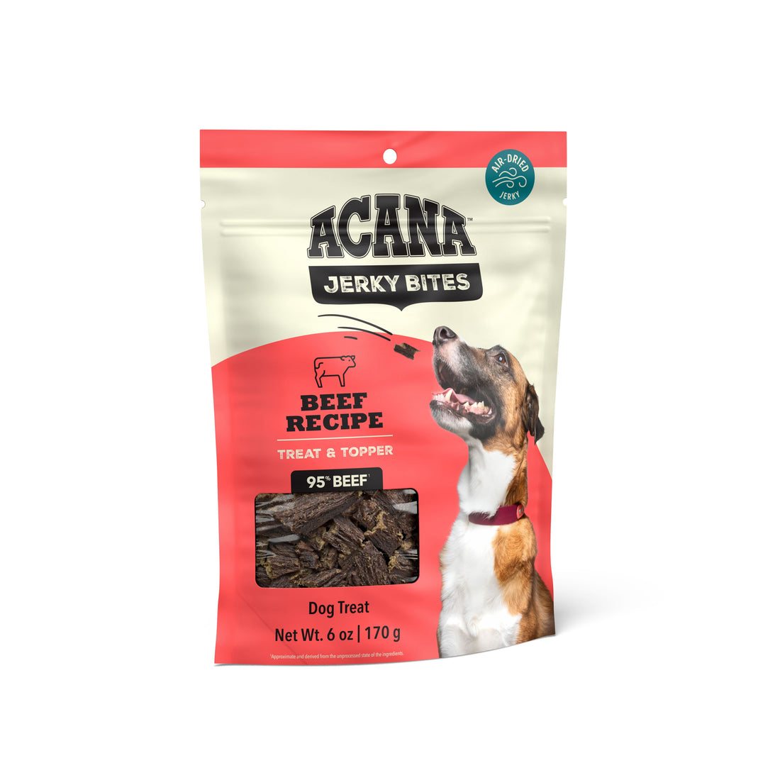 ACANA JERKY BITES BEEF 16OZ