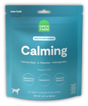 OPEN FARM DOG CALMING CHEWS POUCH 90CT