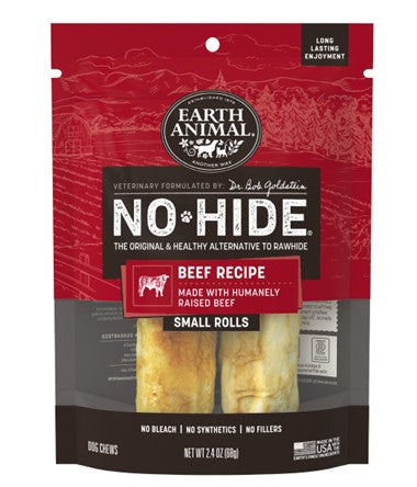 Earth Animal No Hide Beef 4" 2 pk