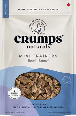 CRUMPS MINI TRAINERS BEEF 4.7OZ