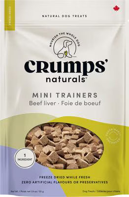 CRUMPS MINI TRAINERS BEEF LIVER 1.9OZ