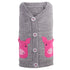The Worthy Dog Pig Cardigan Small