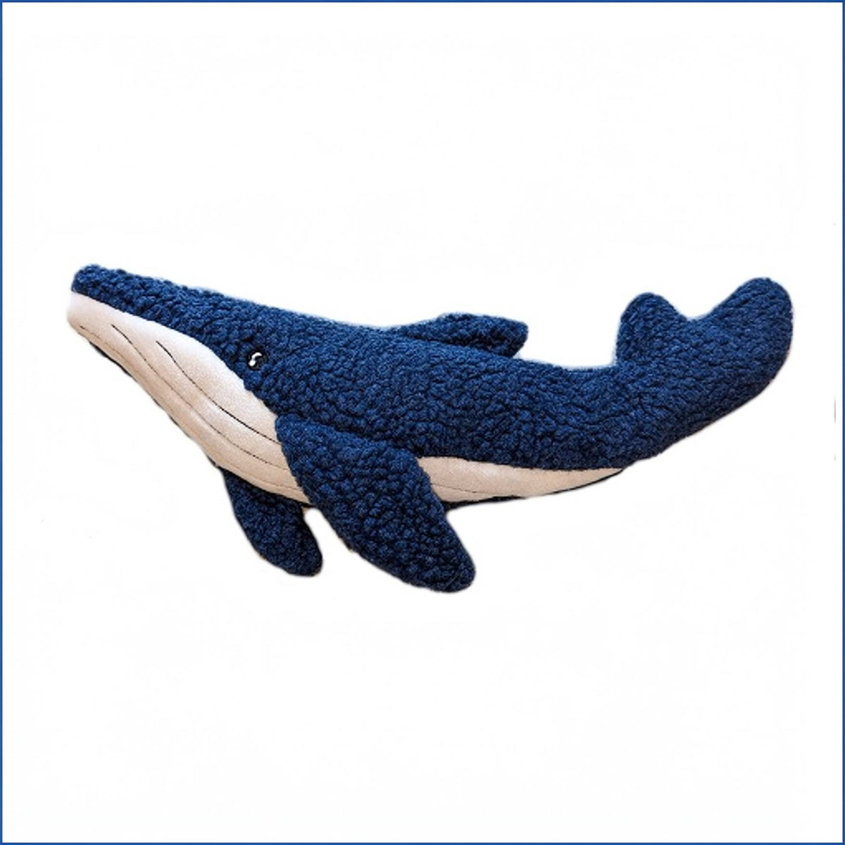Barkers Wildlife Fleece Blue Whale