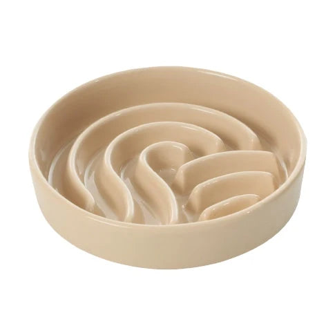 Pehom Wave Slow Feeder Beige Medium