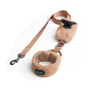 GOOBY SHERPA LEASH SET MOCHA 4FT