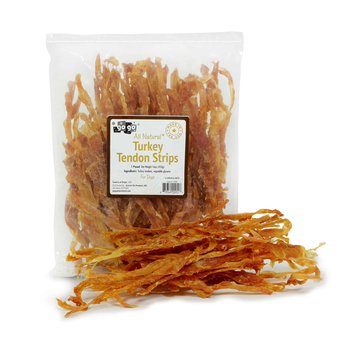 Artvark Turkey Tendons Bulk Box