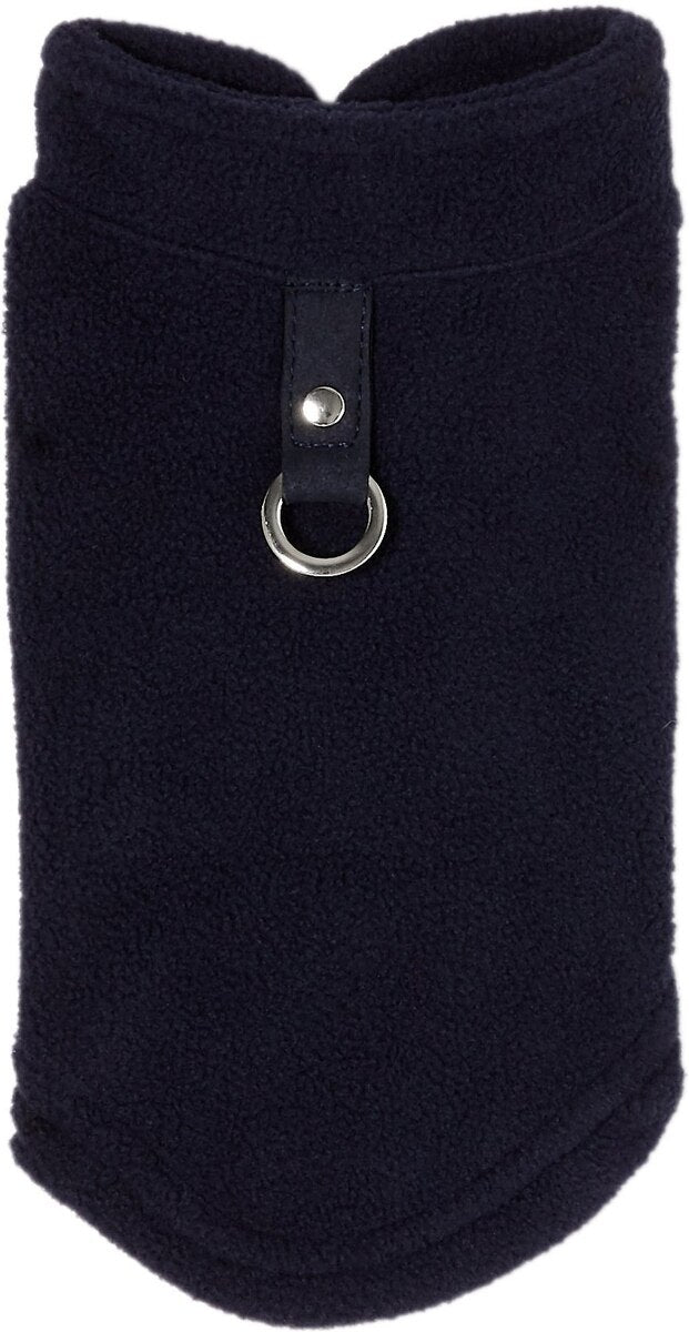 GOOBY FLEECE VEST NAVY LARGE