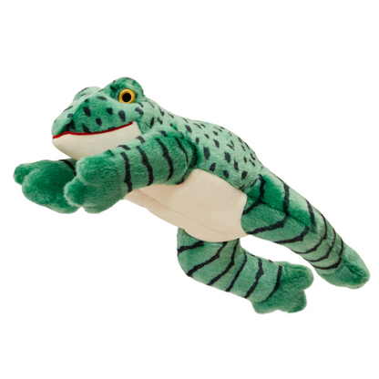 Fluff &amp; Tuff Oliver Frog plush dog toy