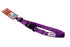 Purple GoGo nylon dog collar, small