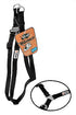 Black GoGo nylon step-in dog harness, large