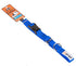 Blue GoGo nylon martingale dog collar, small