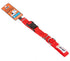 Red GoGo nylon martingale dog collar, small