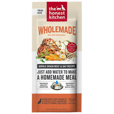 The Honest Kitchen Whole Grain Beef dehydrated dog food
