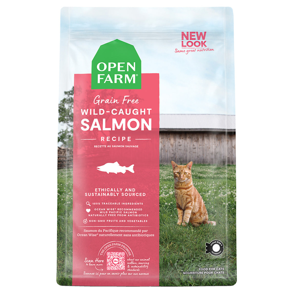 Open Farm Salmon dry cat food