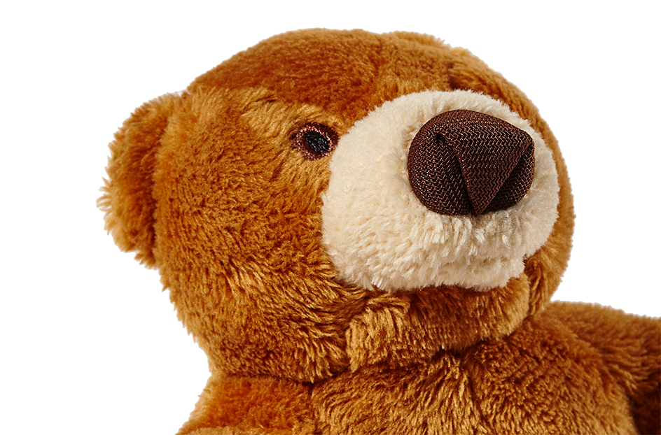 Fluff &amp; Tuff Cubby Bear plush dog toy
