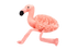 Fluff & Tuff Lola Flamingo plush dog toy