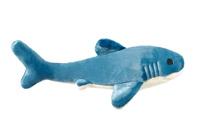 Fluff &amp; Tuff Tank Shark plush dog toy