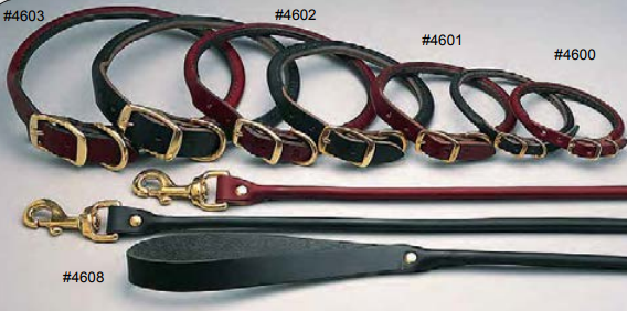 Leather Brothers Round Latigo Collar
