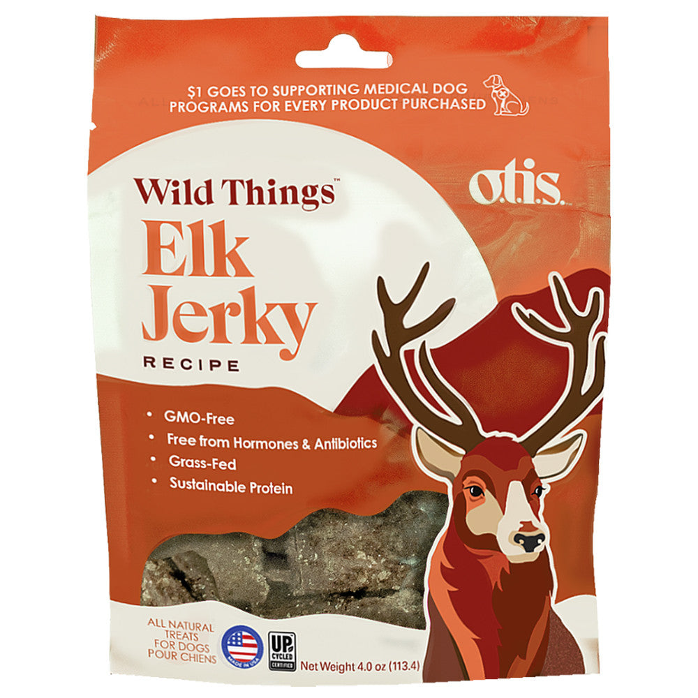 OTIS ELK JERKY 4OZ