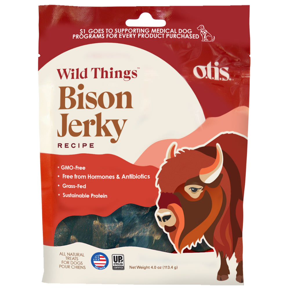 OTIS BISON JERKY 4OZ
