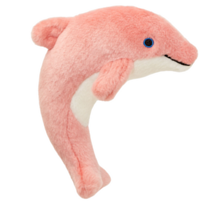 Fluff &amp; Tuff Gisele Mini Dolphin plush dog toy