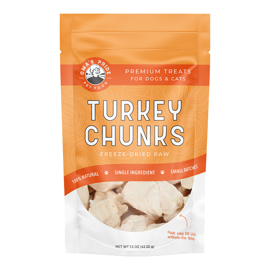 Omas Pride Turkey Breast Chunks 1.5 oz