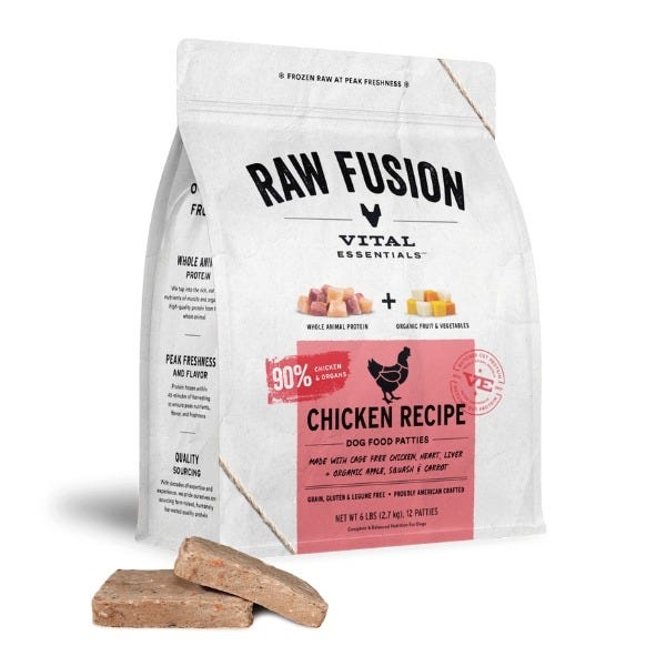 Vital Essential Chicken Fusion Patties 6 lb