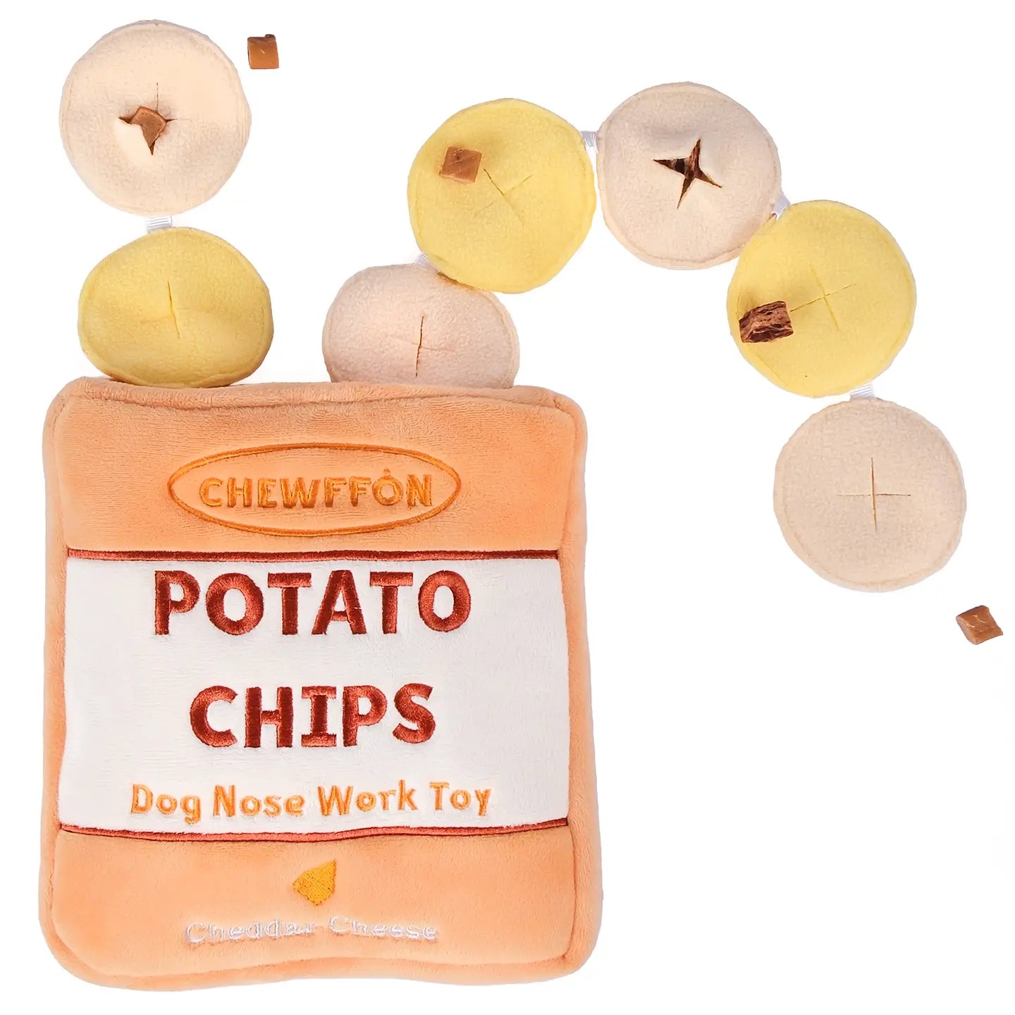 CHEWFFON POTATO CHIPS SNUFFLE TOY