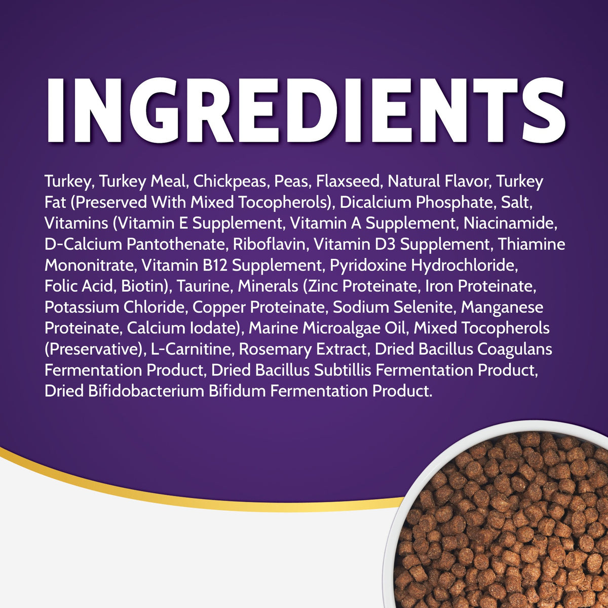 Zignature Turkey Small Bites, ingredients