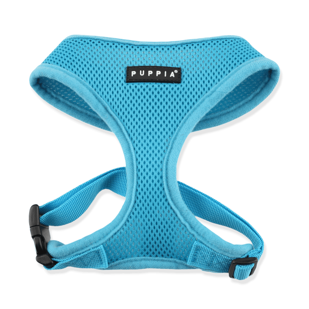 Puppia Soft Harness Sky Blue L