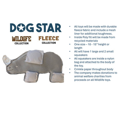 Barkers Wildlife Fleece Blue Whale