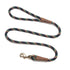 Mendota Snap Leash 1/2x4 BLK Confetti