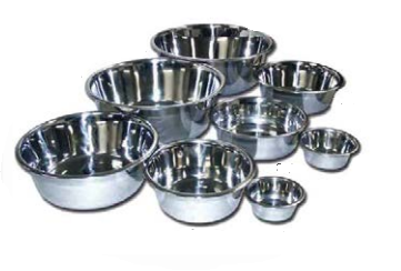Leather Brothers Standard Stainless Steel Bowl
