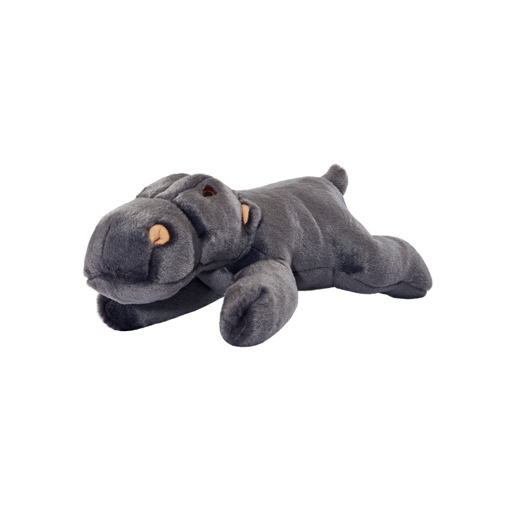 Fluff &amp; Tuff Helga Hippo plush dog toy