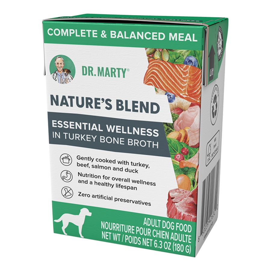 DR. MARTY DOG ESSENTIAL WELLNESS IN TURKEY BROTH 6.3OZ