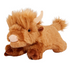 Fluff & Tuff Shaggy The Highland Cow plush dog toy