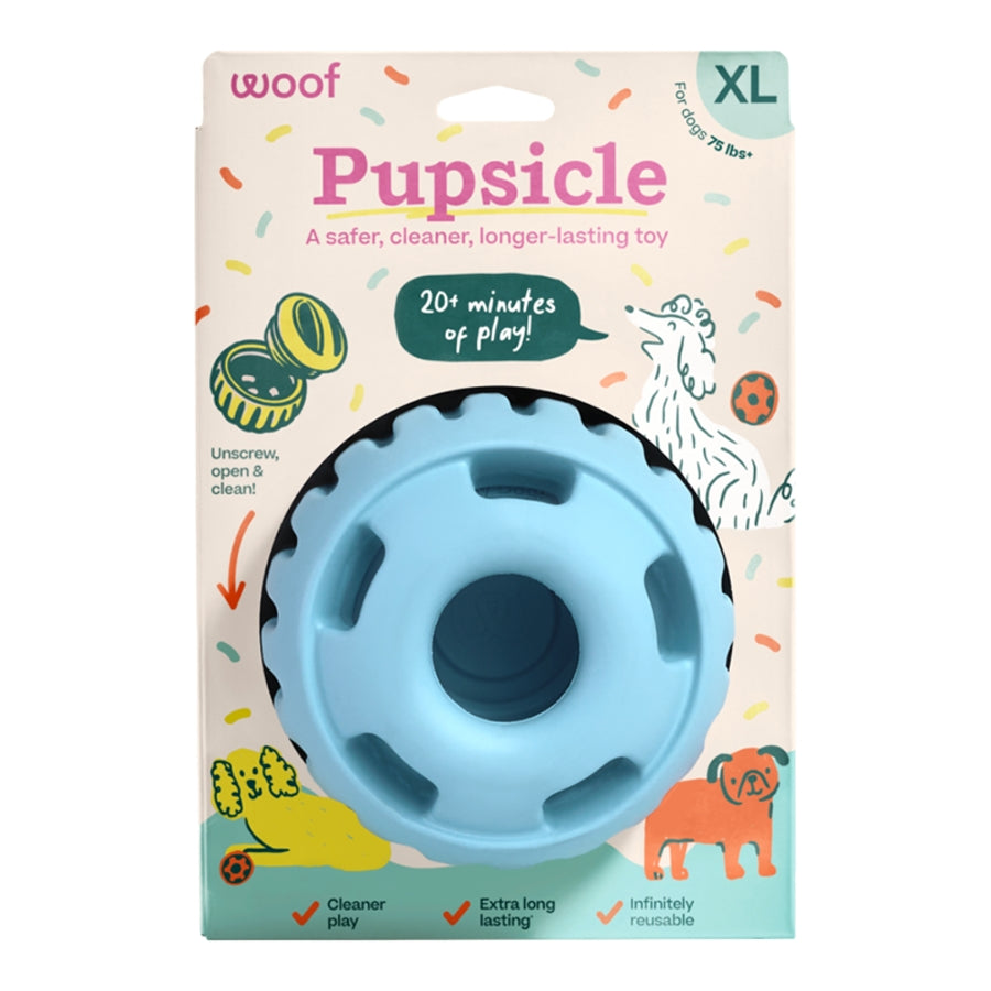 Woof Pupsicle Bday Blue XL