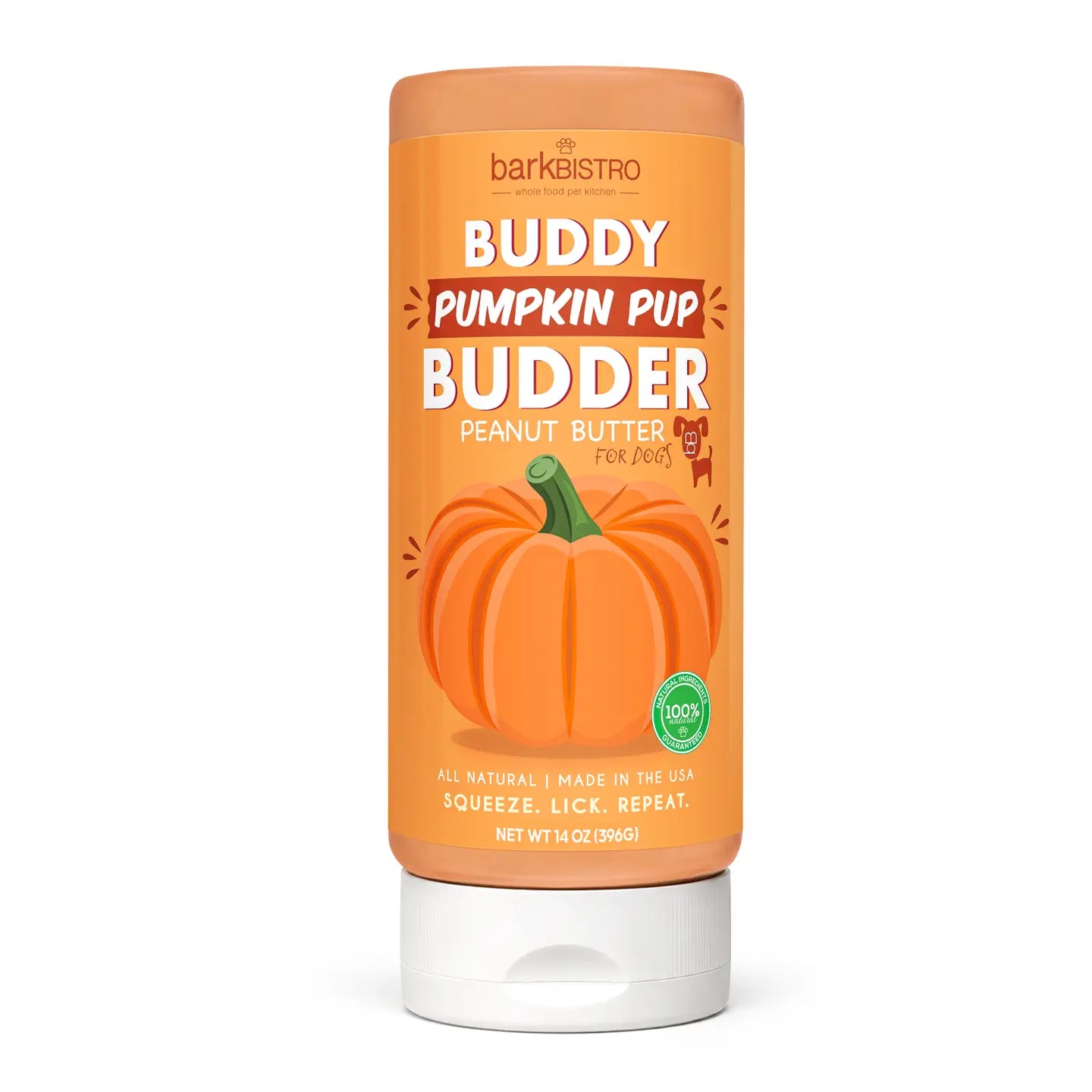 BUDDY BUDDER PUMPKIN SQUEEZE BOTTLE