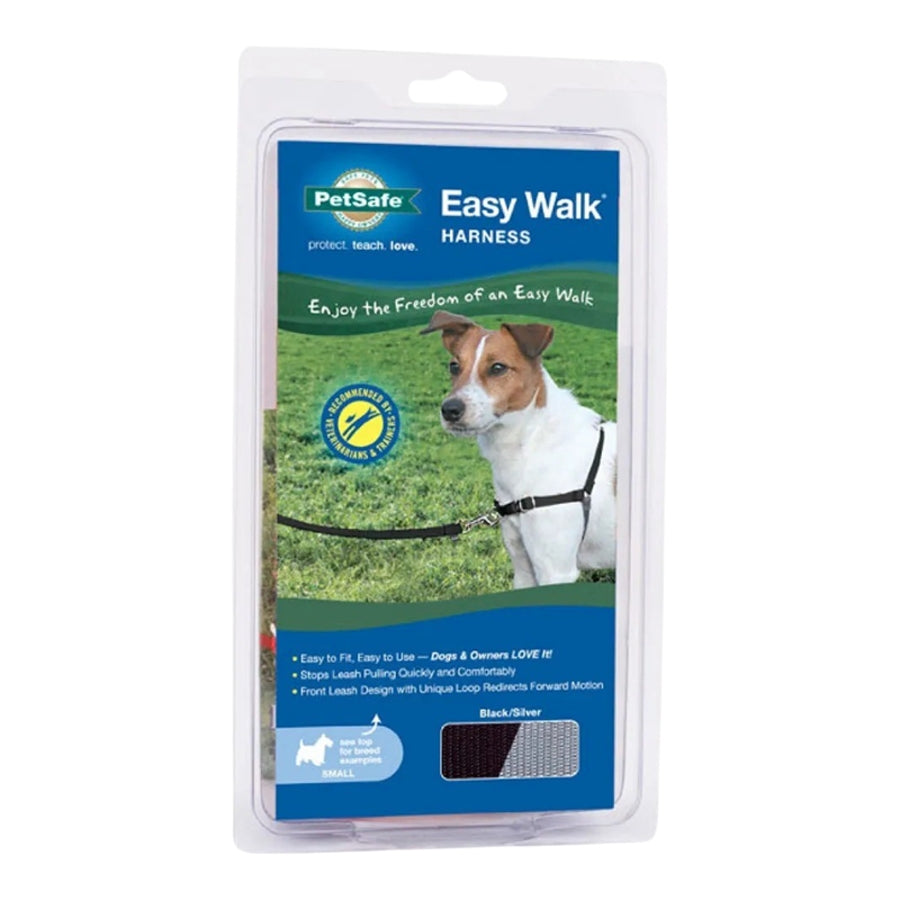 PetSafe Easy Walk Harness SM Blk/Silver