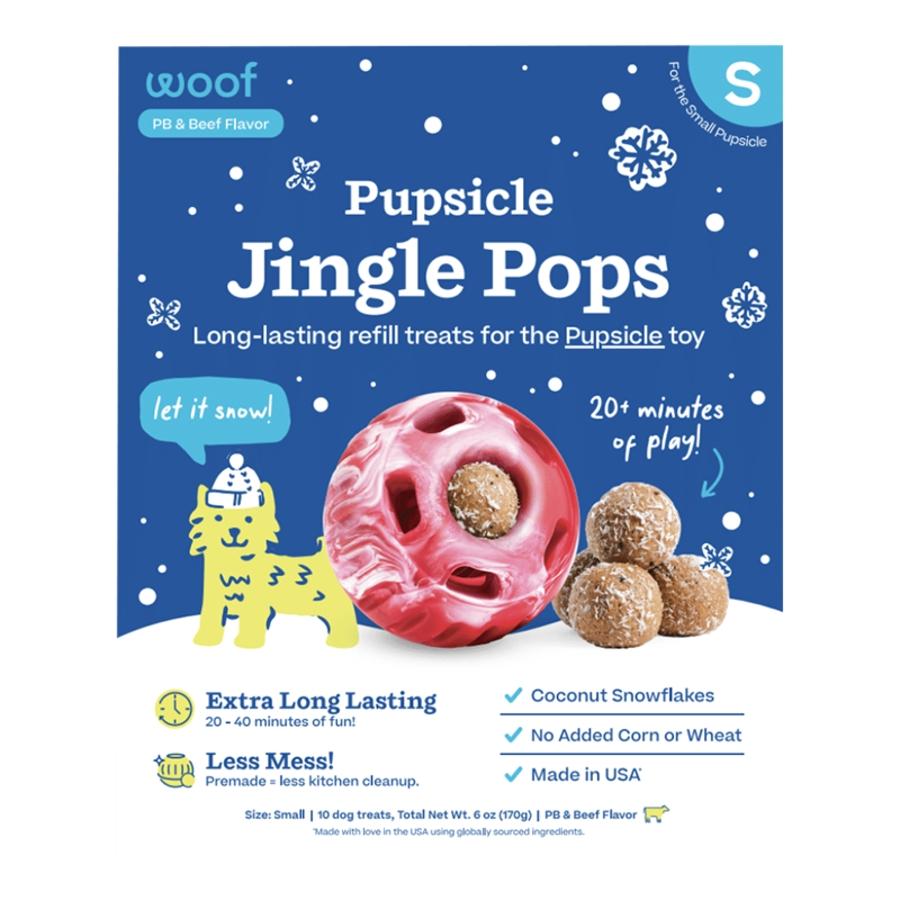 Woof Pupsicle Jingle Pops Small 6oz