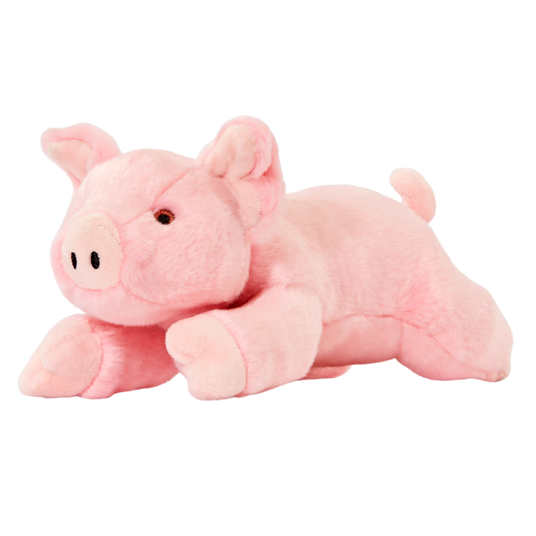 Fluff &amp; Tuff Petey Pig plush dog toy