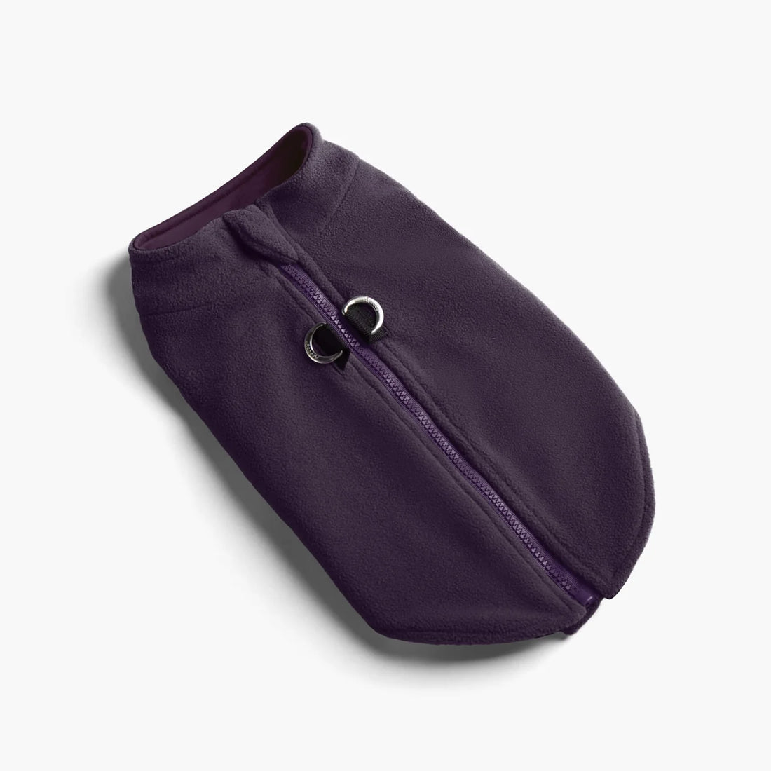 GOOBY ZIP UP FLEECE VEST 2 PURPLE XS