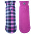 The Worthy Dog Fargo Fleece Jacket Purple Size 16