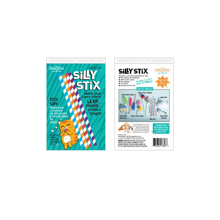 Dezi &amp; Roo Silly Stix Cat Toys