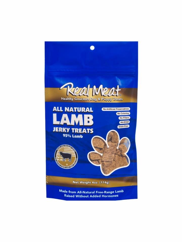 The Real Meat Co Jerky Lamb 4 oz