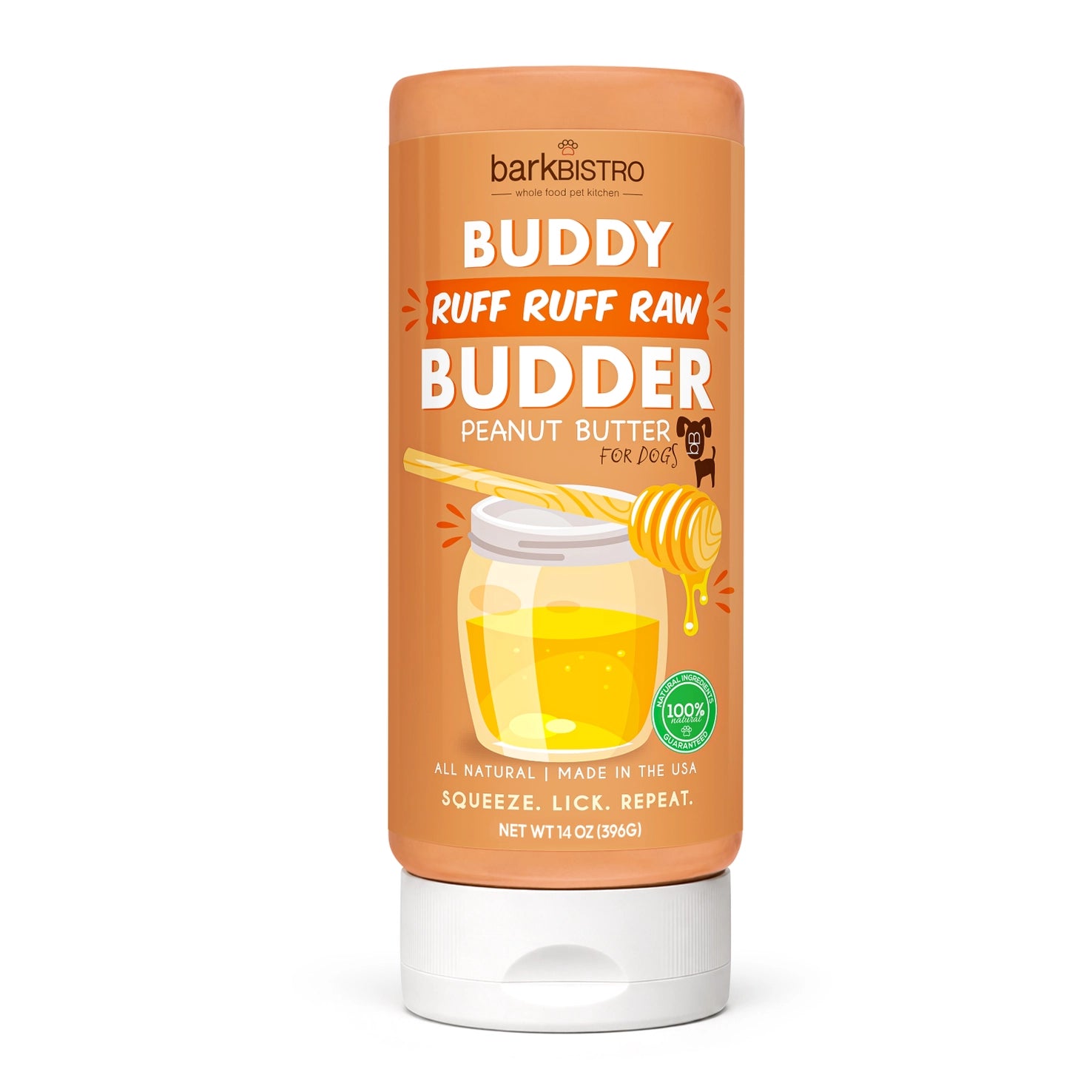 BUDDY BUDDER RUFF RUFF RAW SQUEEZE BOTTLE