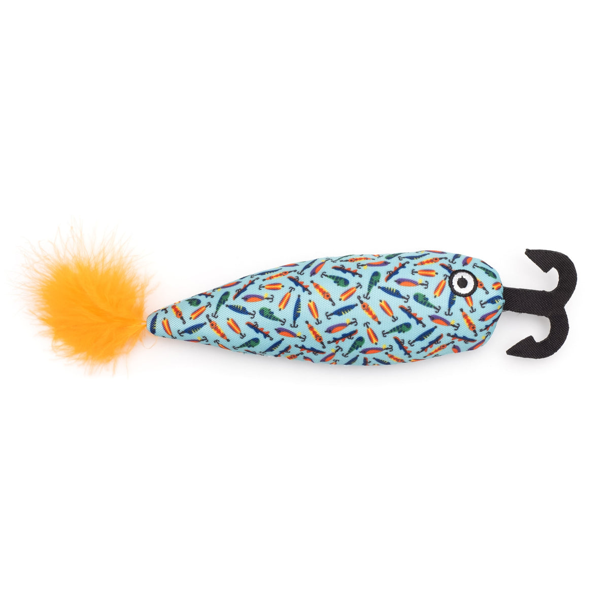The Worthy Dog Gone Fishin Cat Toy